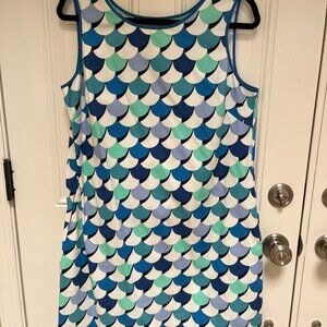 Boden light cotton dress textured 16L/12L